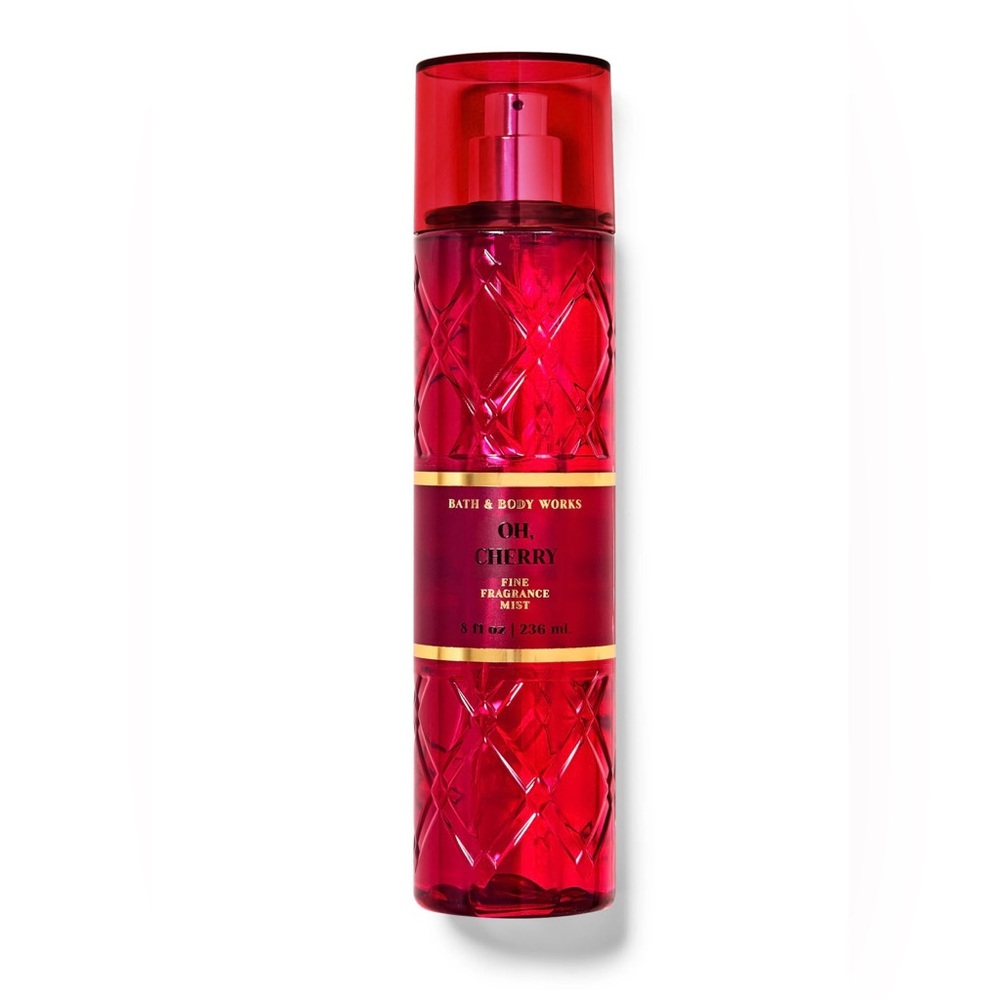 Bath & Body Works NWT Unused Oh, Cherry Bold Fine Fragrance Mist 8 FL OZ Spray